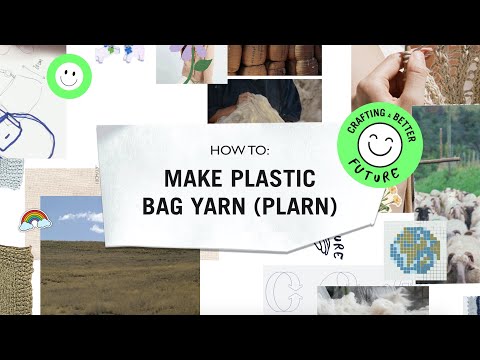 How To: Make Yarn From Recycled Plastic Bags (Plarn)