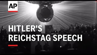 Hitler's Reichstag Speech