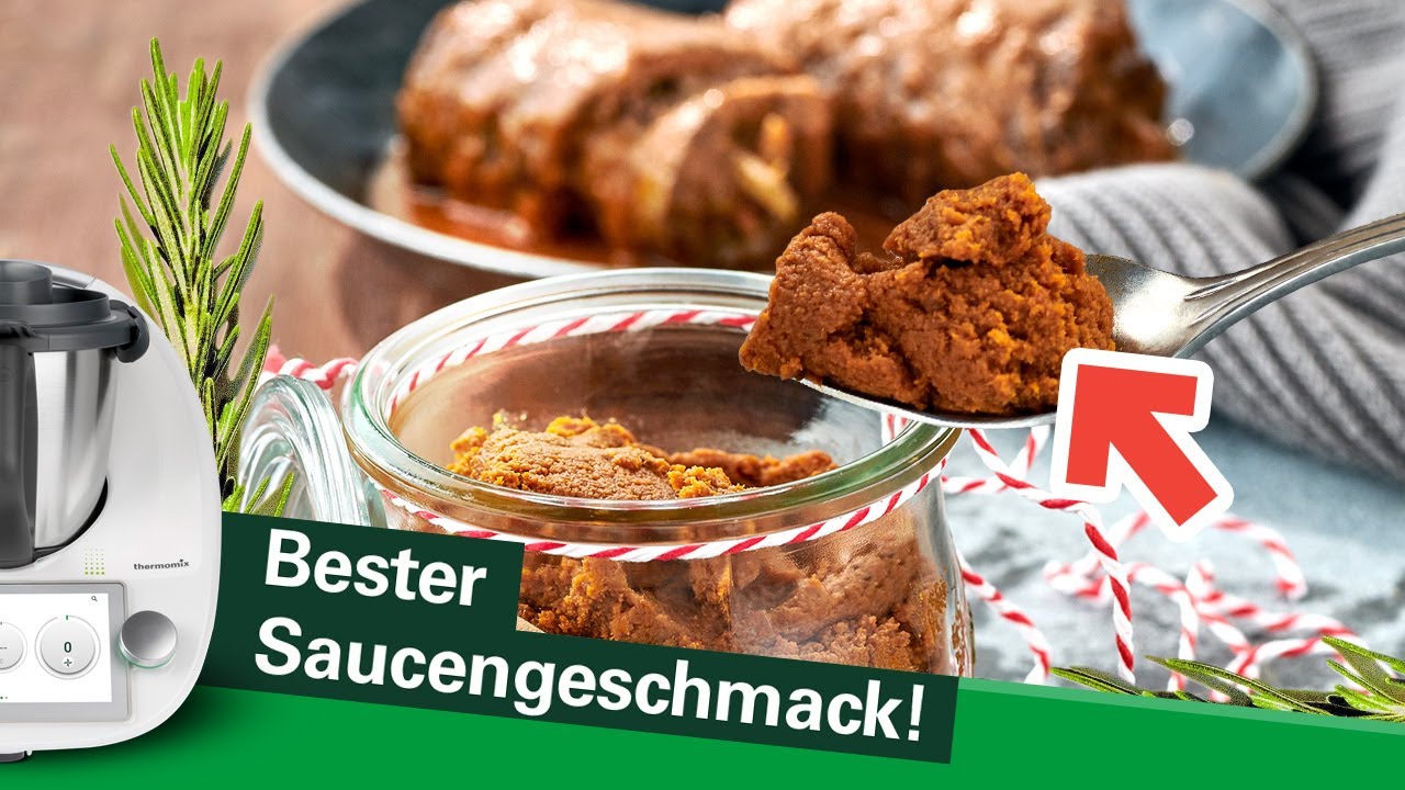 Fleisch Variante! Würzpaste selber machen im Thermomix! - YouTube