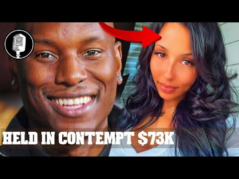 Tyrese Gibson Arrested In Court Over Child Support Ex-wife Samantha Lee - Reaction #news