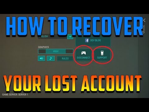 HOW TO RECOVER YOUR LOST ACCOUNT??  |  LAST DAY ON EARTH: SURVIVAL