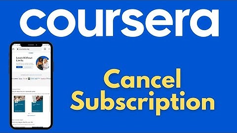 How To Cancel Coursera Subscription | Coursera App | 2021