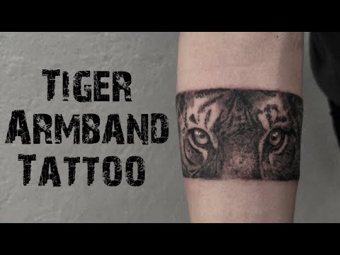 Skin Machine Tattoo Studio - Tiger-Girl custom armband tattoo by : Aakash  Chandani SKIN MACHINE TATTOO STUDIO Email for appointments :  skinmachineteam@gmail.com | Facebook