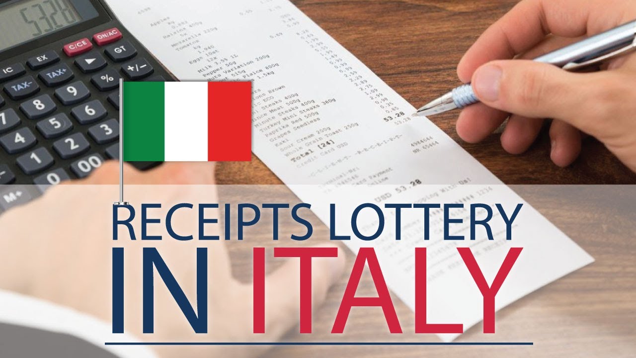 Receipts Lottery novelty in Italy from January 2020 YouTube
