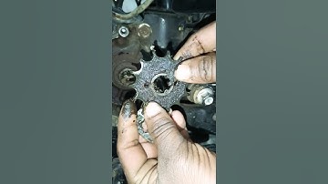 Bike me chain sprocket sound problem #sort