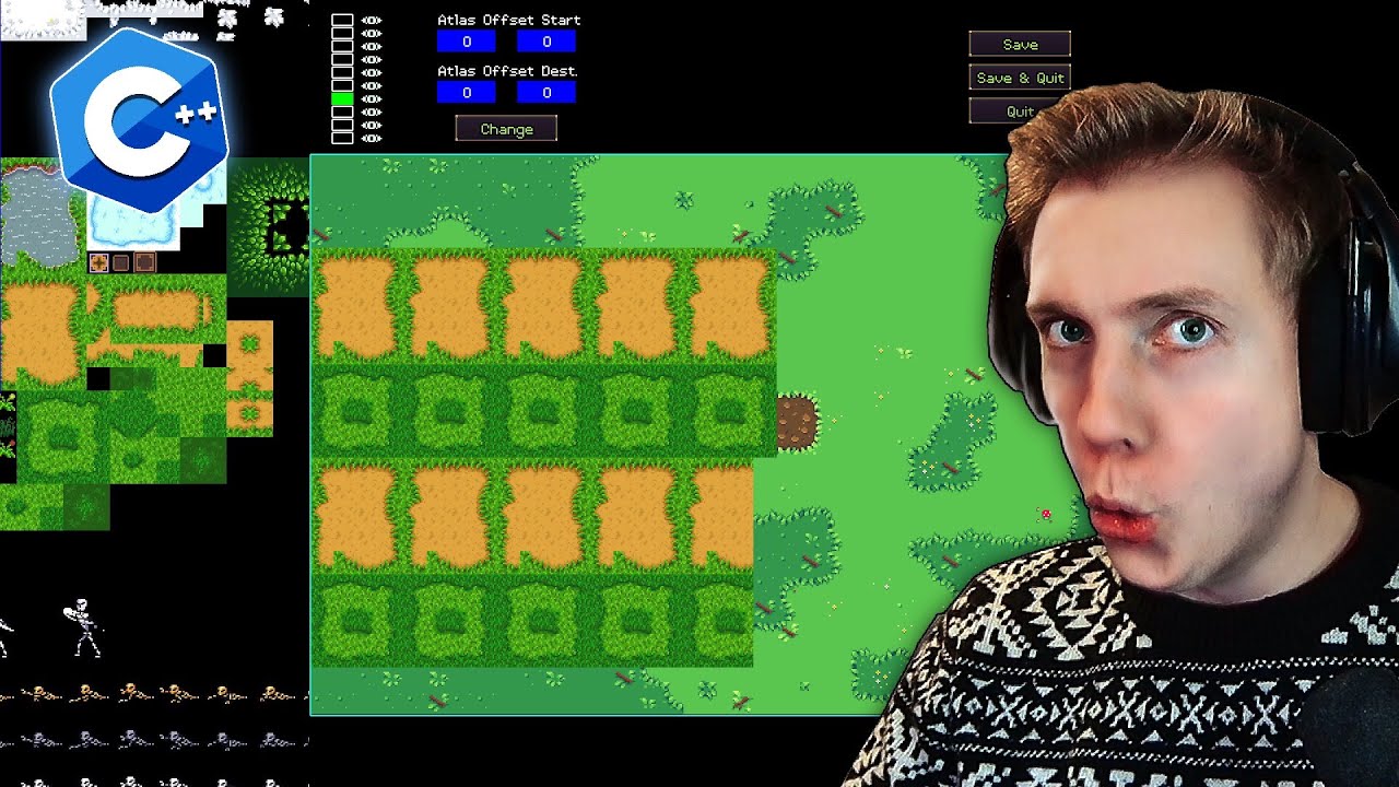 C++ Game | New Level Today using my own Level Editor - YouTube