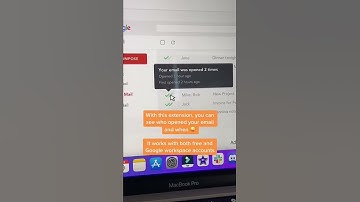 See WHO and WHEN someone read your email with this hack! #shorts
