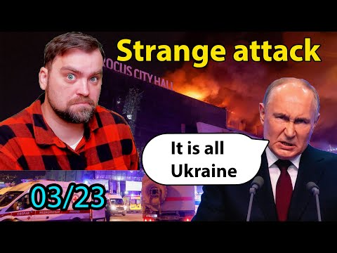 Update from Ukraine | A very Strange Attack on Crocus Moscow concert hall | Is FSB responsible?