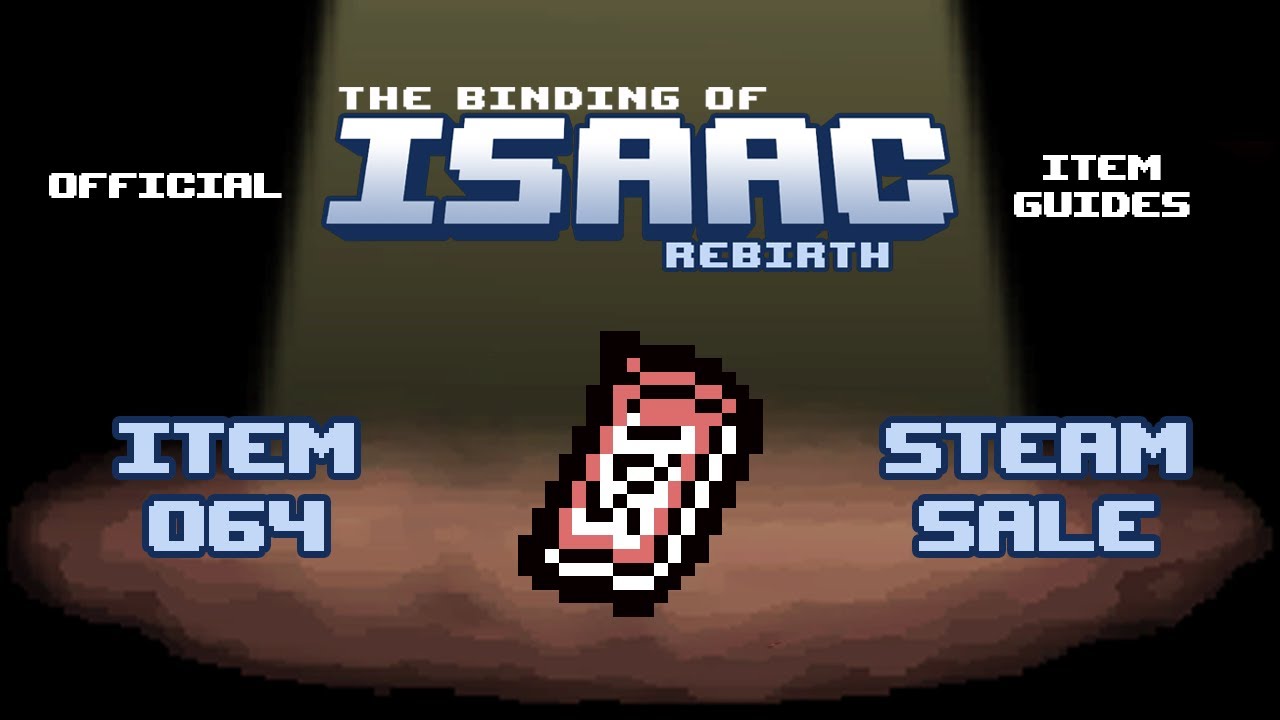 Официальные руководства по предметам TBOI № 064: Распродажа в Steam