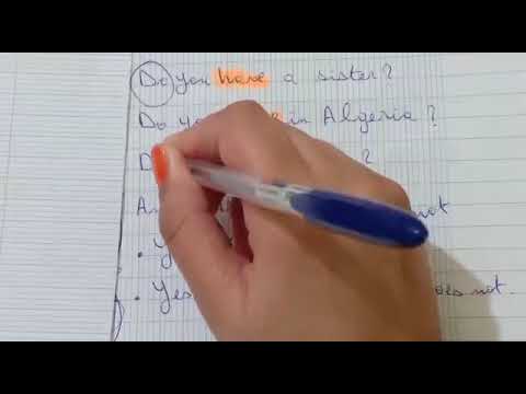 اللغة الإنجليزية الأولى متوسط : طرح سؤل What-Who-Where