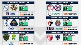 PREDICCIONES PARA LA JORNADA 17 DE LA LIGA MX