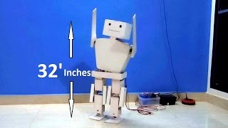 Robo dances for Jingunamani song from jilla! (using servo motors)