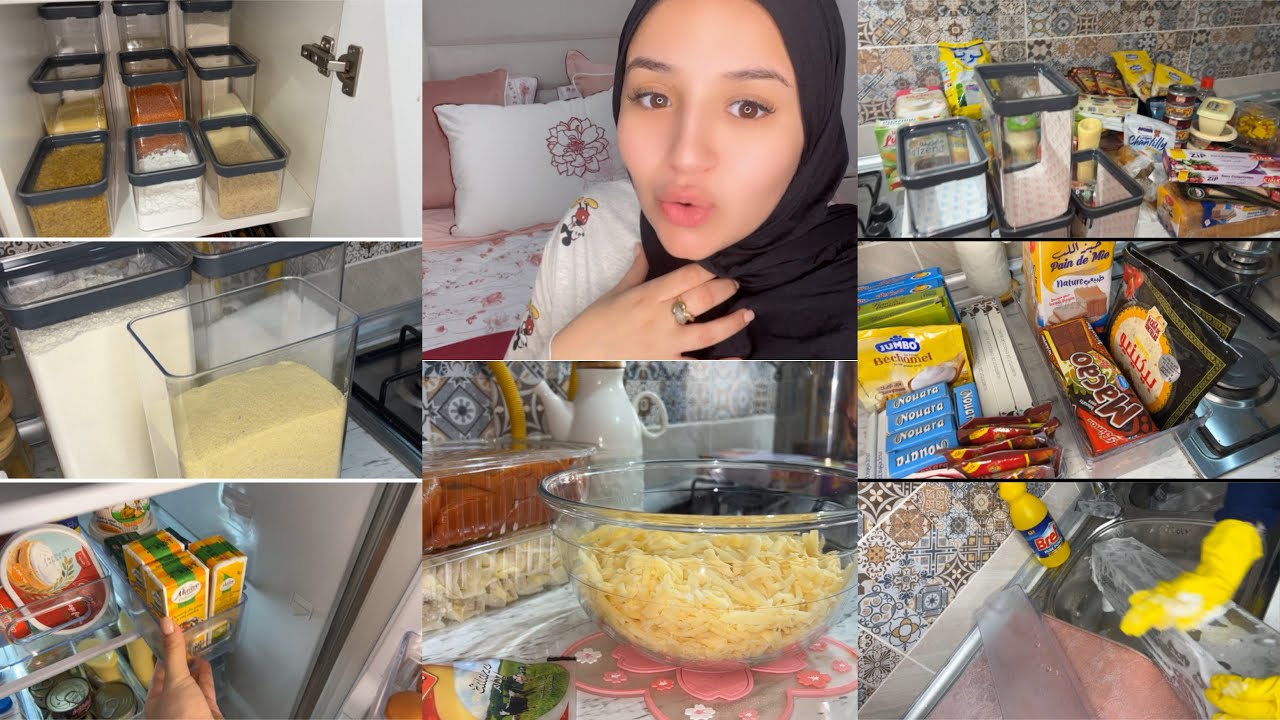 اميرة /ولادتي قربت و مزالني مع الجريات🥹تنظيم القضيان /تنظيف الثلاجة /تحضيرات رمضان 