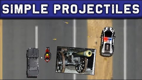 Unity 2D Car Bullet Hell Game Tutorial - 3: Simple Projectiles