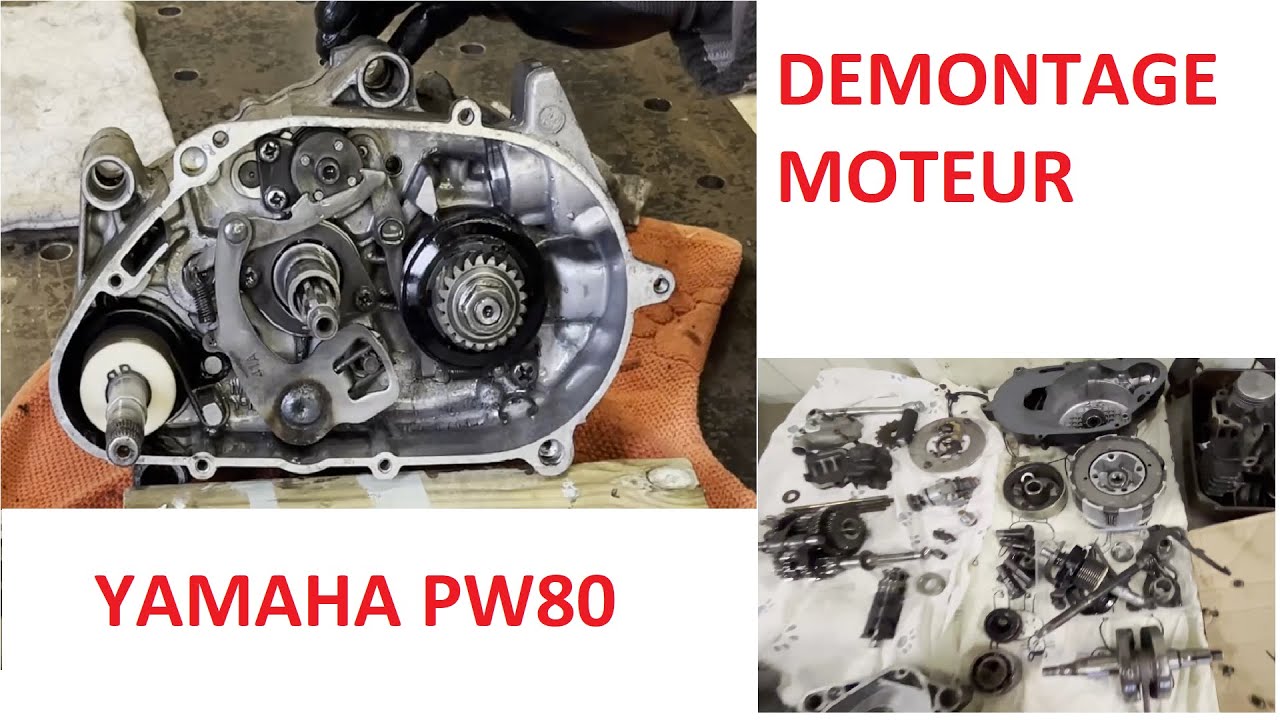 Démontage moteur Yamaha pw80 (problème démarrage) @Passion.mecanique