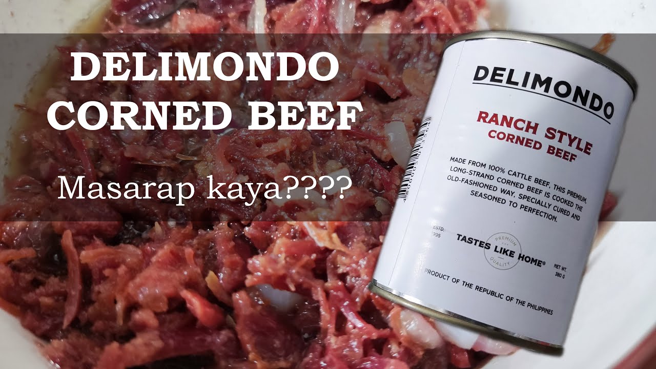 DELIMONDO CORNED BEEF COOKING and REVIEW | Masarap kaya? | The NaiperTV