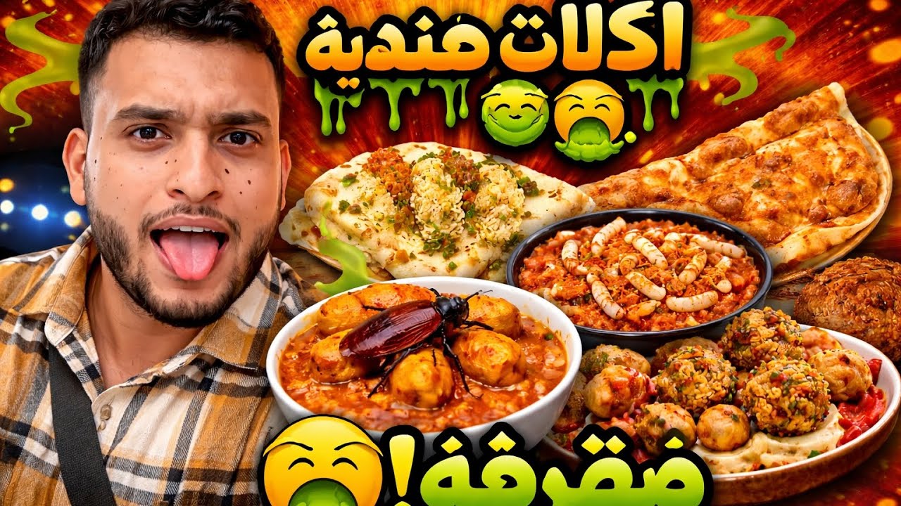 🤯 سويت ردت فعل على أغرب أكلات هندية بالإنترنت!