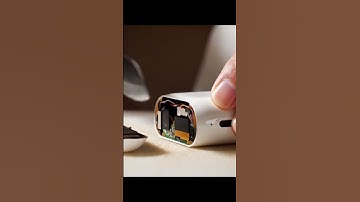 Cutting Airpod ASMR AI 🤯 #asmr #ai #satisfying #airpods