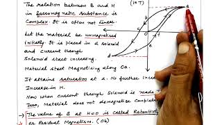 Hysterisis curve || Soft and Hard magnetic materials || 12th Physics || NCERT || pdf notes || screenshot 4
