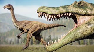 SPINOSAURUS DEATH RUN - Jurassic World Evolution 2