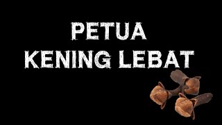 PETUA  KENING LEBAT   Cengkih