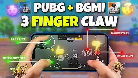 3 Finger Claw Control Setup for PUBG Mobile | Best Sensitivity + Tips | Zero Recoil Sensitivity 🔥