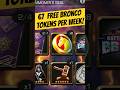 67 Bronco Tokens Per Week FOR FREE Doing This in MCOC!