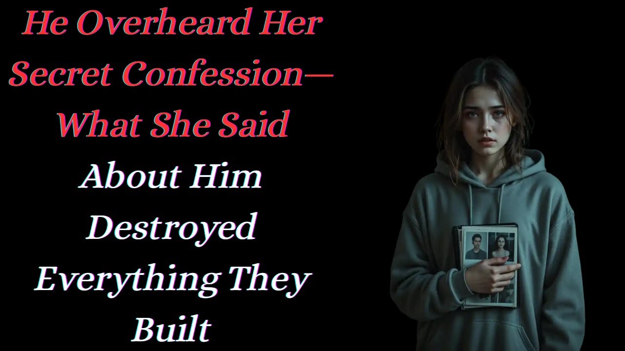 He Overheard Her Secret Confession—What She Said About Him Destroyed
