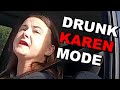 Entitled Karen Blames her SON for DUI Arrest (INSANE)