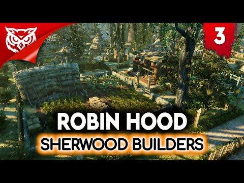 Видео: ЗАХВАТЫВАЕМ БАРНСДЕЙЛ ➤ Robin Hood - Sherwood Builders ➤ Прохождение #3