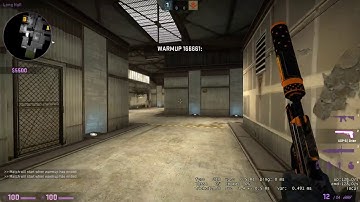 CSGO | de_cache b side smokes/molly