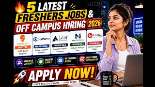 🔥5 Latest Off Campus Jobs & Internships 2026|Swiggy, Cyntexa,Lam, MHTECHIN, Celebal Hiring|Apply Now
