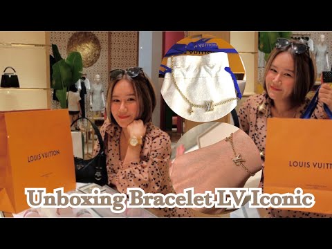 ♥︎Unboxing Bracelet LV Iconic สร้อยข้อมือ Louis Vuitton ♥︎ ให้ดูชัด ๆ จี้ประดับจาก swarovski !! ♥︎