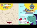 Akili learns all the different body parts|  Akili &amp; Me | Learning videos for kids