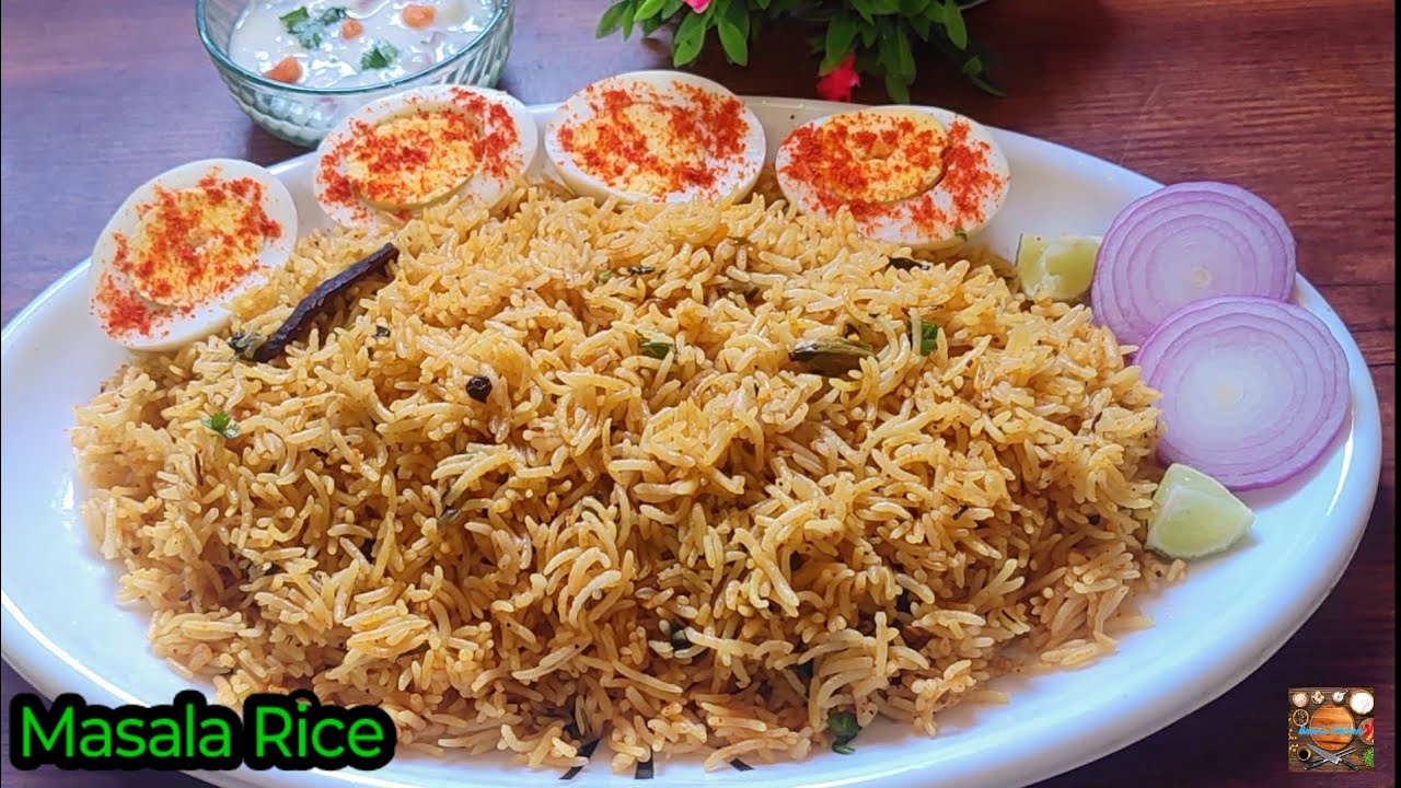 Simple & Tasty Masala Rice Recipe ๐คช | Masala Rice In Cooker | เคฎเคธเคพเคฒเคพ ...