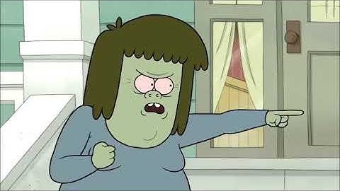 Regular Show - Muscle Man and Hi-Five Ghost