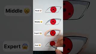 How To Draw Sharingan #Shorts