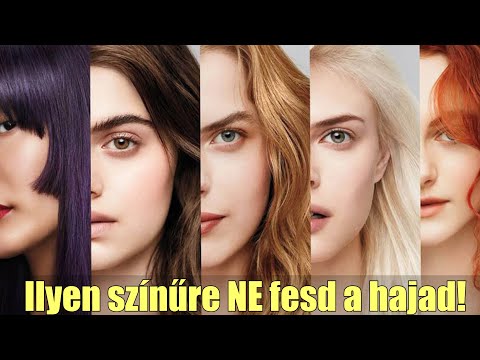 Videó: Henna hajhoz: árnyalatok sötét hajhoz