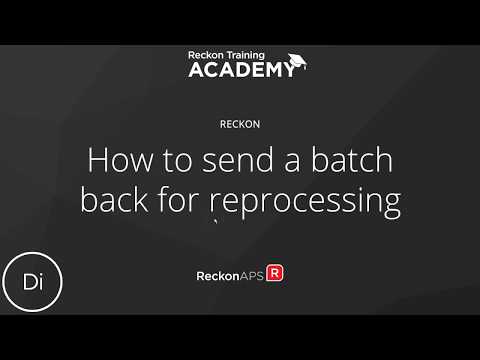 ADI KOFAX How to send a Batch Back