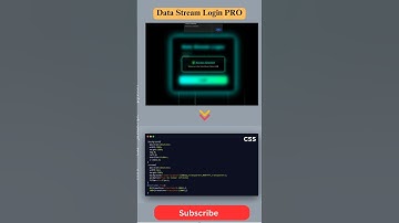 🚀 "Next-Level Data Stream Login Animation 🔥 | HTML CSS JavaScript | #Coding #WebDesign