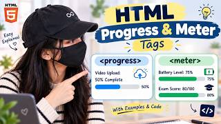 HTML Progress & Meter Tags Explained | HTML Tutorial for Beginners