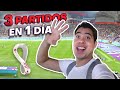 ¿Es posible ver 3 partidos de MUNDIAL en 1 día? 😨