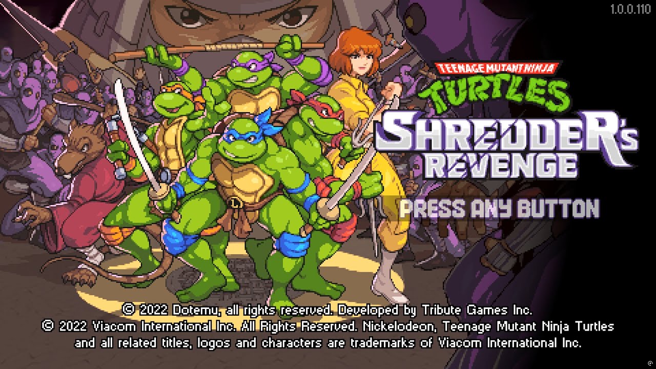 TMNT Shredder's Revenge / PS4 emulator for PC SHADPS4 / Ryzen 9950X + RTX 5080 4K