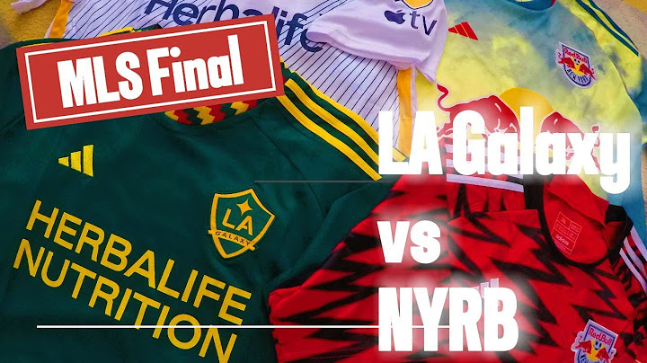 LA Galaxy vs. NY Red Bulls: MLS Playoff Final Kit Clash!