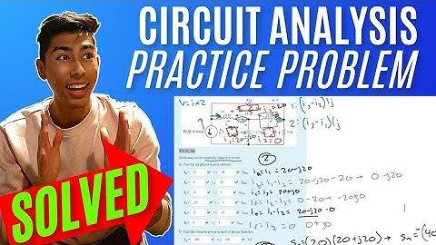 Networks Analysis | Ch.10 Sinusoidal Steady-State Power Calculations | P10.48_6ed : Mesh analysis...