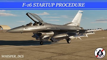 DCS World: F-16 Startup Procedure (Revised)