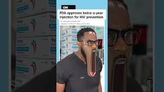 FDA has approves twice-a-year injection for HIV prevention