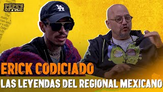 El RESPETO de ERICK CODICIADO a LOS GRANDES del REGIONAL MEXICANO | Pepe's Office