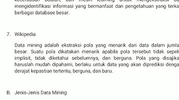 Basis Data Lanjut - Data Mining Bagian 1