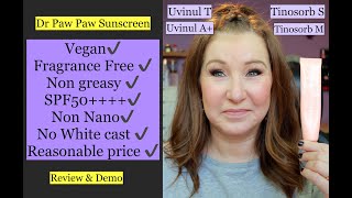 Dr Paw Paw SPF50++++ - Vegan Sunscreen Review & Demo by The Beauty Maverick 913 views 10 months ago 8 minutes, 26 seconds